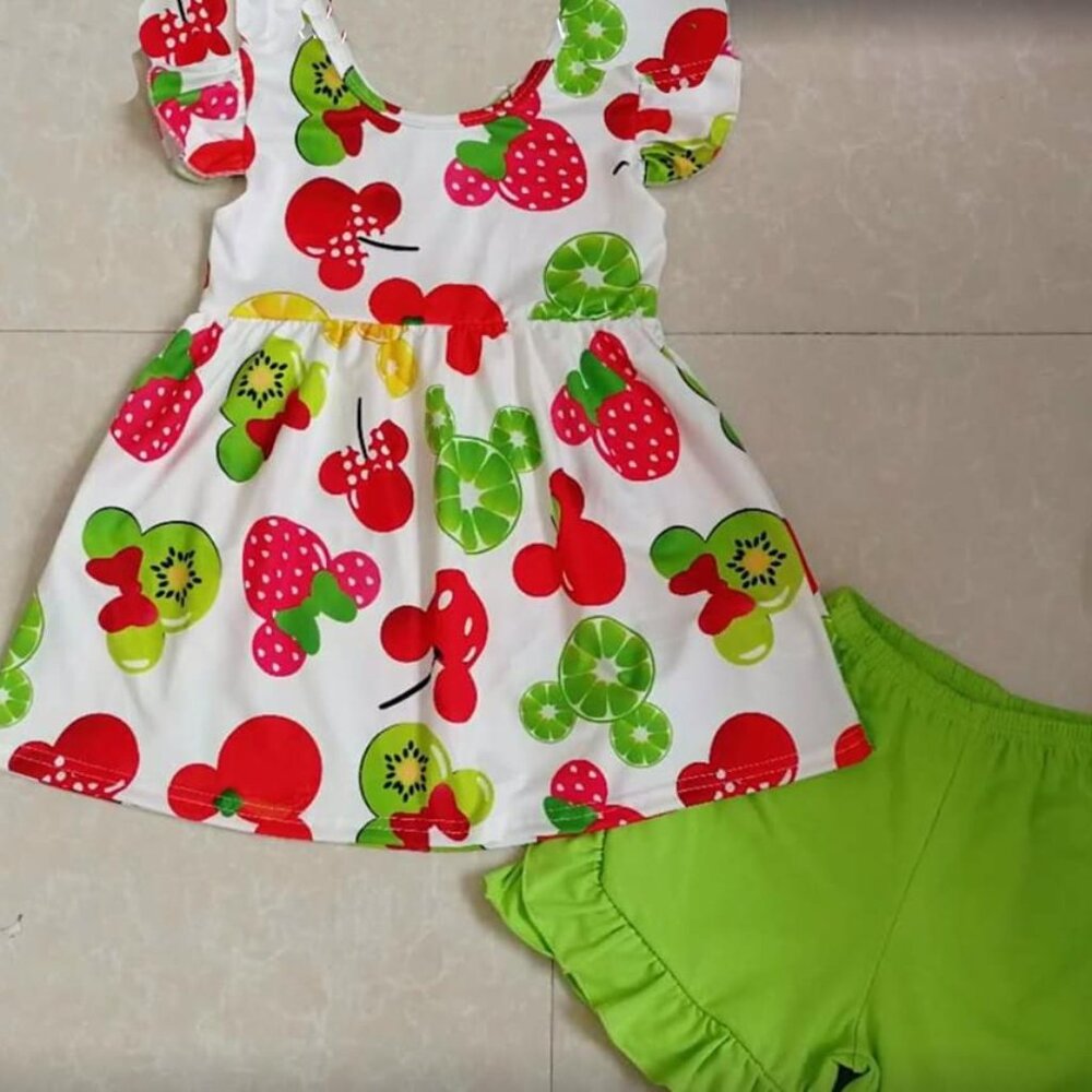 Sweet Minnie Ruffle Short Set - Picture 3 of 4